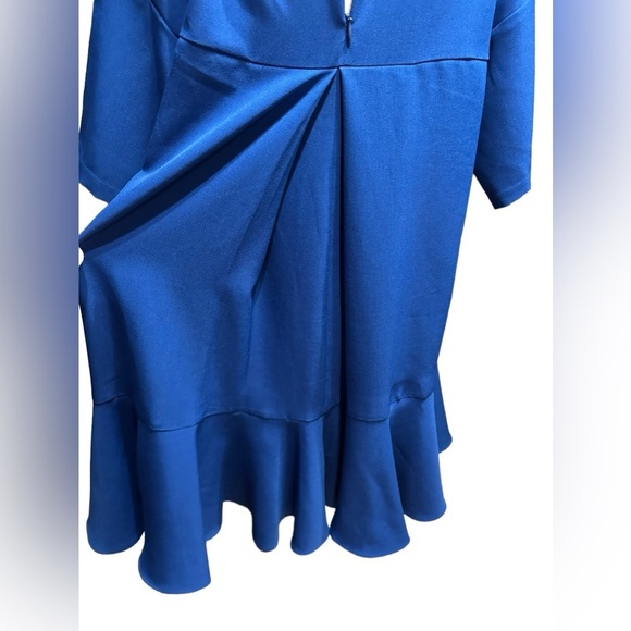 Adrianna Papell blue oversized style dress size M - Picture 7 of 14